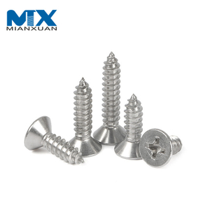 DIN7982 Phillips Countersunk Head Screw Plain Machine Screw