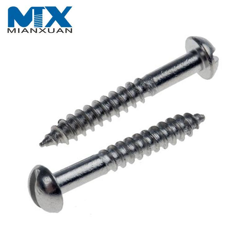 DIN 96 Slotted Round Head Wood Screw Making Machine with High Quality