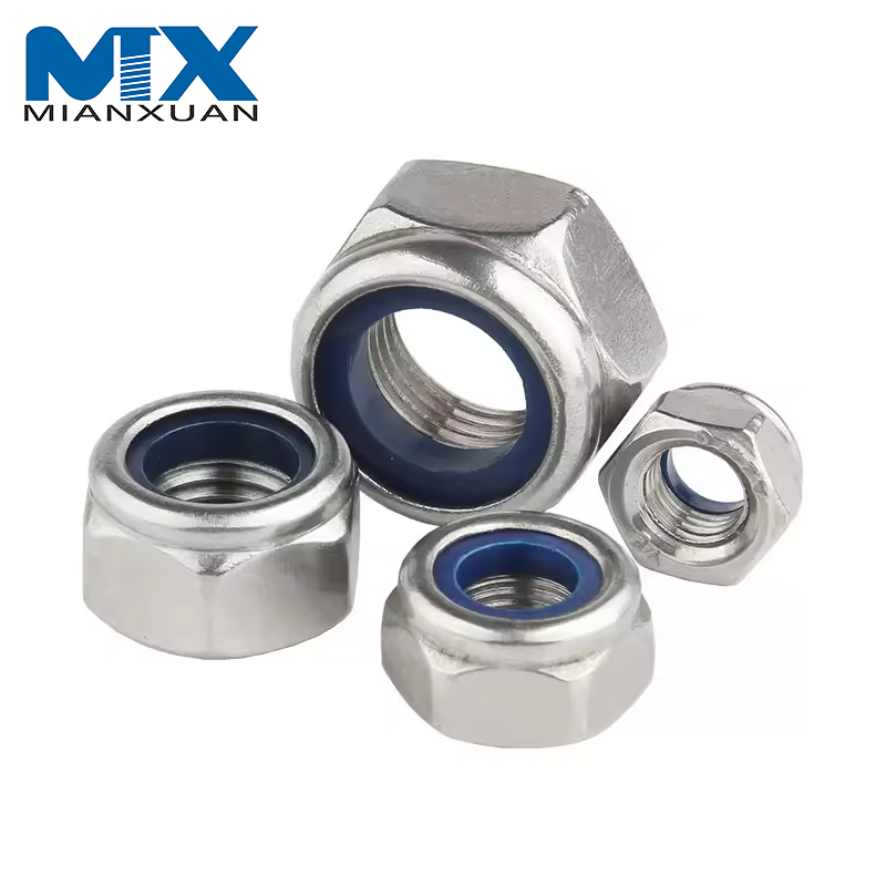 Wholesales Price DIN 985 982 Stainless Steel Hex Nylon Lock Nut