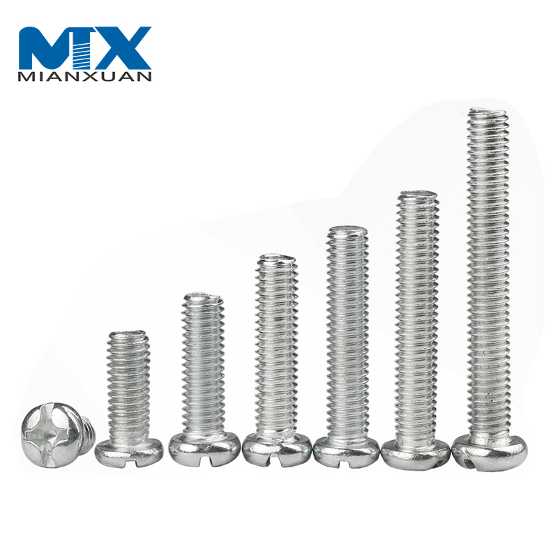 DIN 7985 Cross Recessed Pan Round Head Tapping Screws